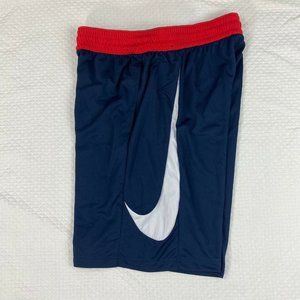 NWT Nike HBR Basketball Shorts Dri-Fit Men's Size M Court Blue Red Pockets